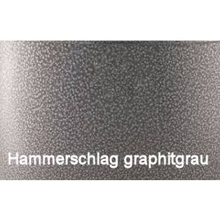 Graphitgrau hammerschlag lackiert